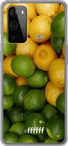 6F hoesje - geschikt voor OnePlus 9 Pro -  Transparant TPU Case - Lemon & Lime #ffffff