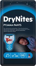 DryNites Absorberende Luierbroekjes Boy 4-7 jaar 10 stuks