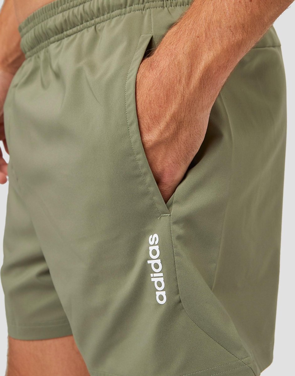 adidas AEROREADY Essentials Chelsea 3-Stripes Shorts - Black | adidas UK