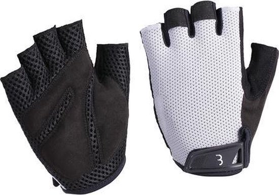 BBB Cycling Cooldown Fietshandschoenen Zomer - Ademende Handschoenen Fiets - Wielrenhandschoenen - Wit - Maat XL - BBW-56