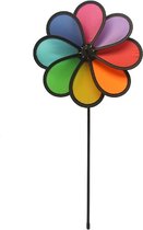 Rhombus Flower Regenboog Windvanger 42 cm