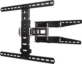 Hama TV-muurbeugel Ultra Plat Volledig Beweegbaar 5 Sterren VESA 700x500 Zwart
