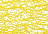 SR1501/50/09 Polyester mesh 50mm 20mtr geel