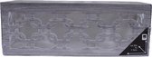 Arti Casa Theelichthouder Ketting Led 20 X 7 Cm Hout Grijs