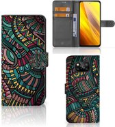 GSM Hoesje Xiaomi Poco X3 | Poco X3 Pro Flip Case Aztec