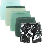 Bjorn Borg 5-pack heren boxershort - Black Bouqet  - XXL
