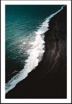Poster Black volcanic beach No2