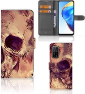 Wallet Book Case Xiaomi Mi 10T Pro | Mi 10T Smartphone Hoesje Skullhead