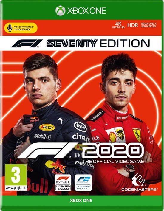 voorbeeld regeren keuken F1 2020 - F1 Seventy Edition - Xbox One | Games | bol.com