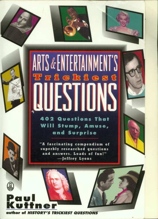 Arts & Entertainment's Trickiest Questions - cover