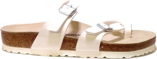 Birkenstock Mayari Dames Slippers Regular fit - White - Maat 36