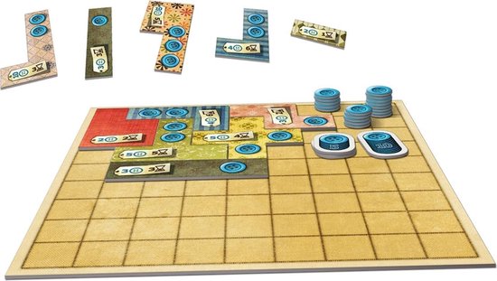 Thumbnail van een extra afbeelding van het spel Spellenbundel - Bordspel - 2 Stuks - Patchwork & Monopoly Valsspelerseditie