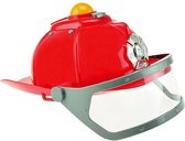 Toi-toys Brandweerhelm Met Vizier Jongens Rood Onesize