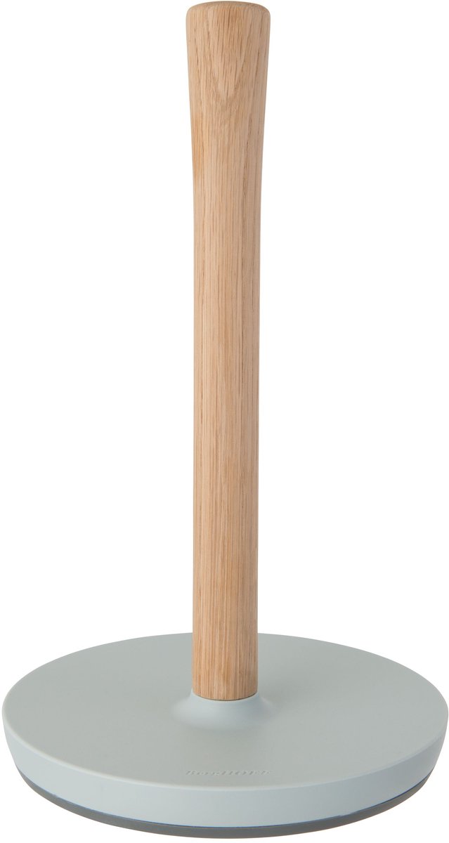 Keukenrolhouder, Grijs/Bruin - Hout/Plastic - BergHOFF|Leo Line