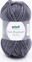 4747-08 Lisa Premium Jeans schiefergrijs gemeleerd 10x50gr