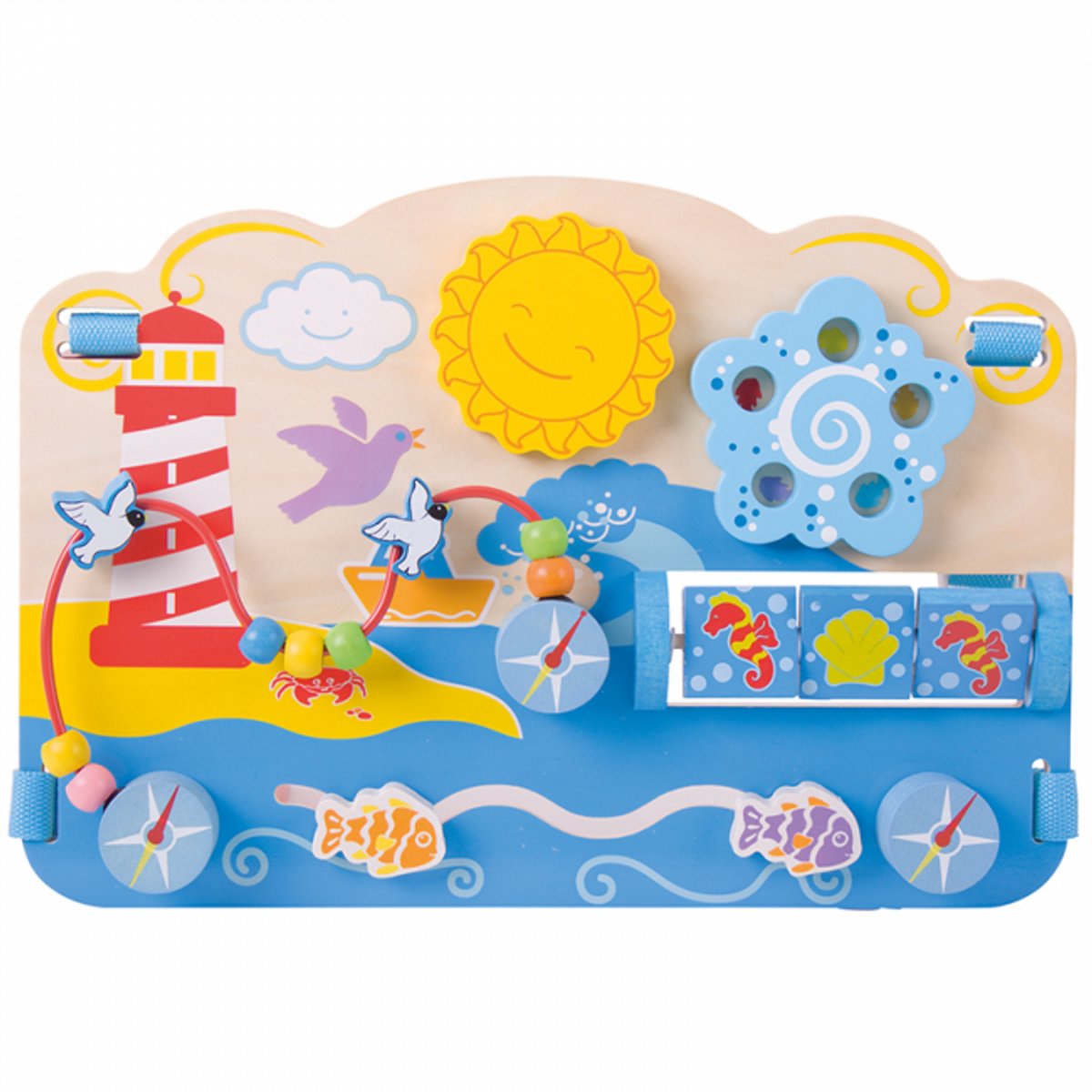 Bigjigs activity centre marine / box speelbord — afbeelding 11