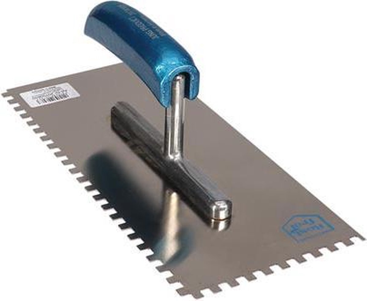 Jung - Plakspaan - Gebogen Handgreep - Getand 8 X 8 Mm