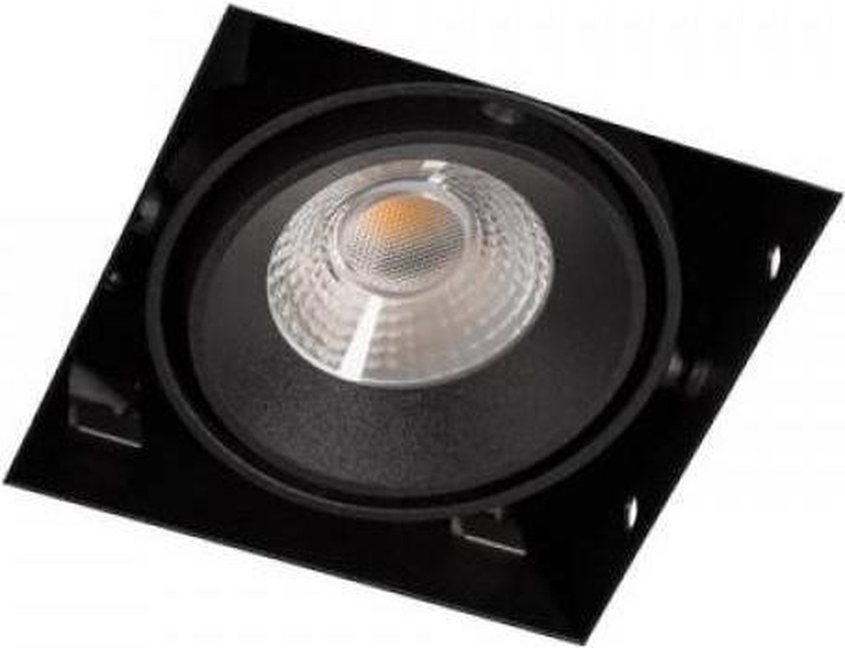 Inbouwspot Zwart Trimless 7Watt Dim to Warm