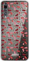 6F hoesje - geschikt voor Huawei P20 Pro -  Transparant TPU Case - Cherry's #ffffff