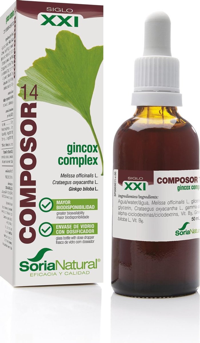 Soria Natural Composor 41 Gincox Complex 50 Ml