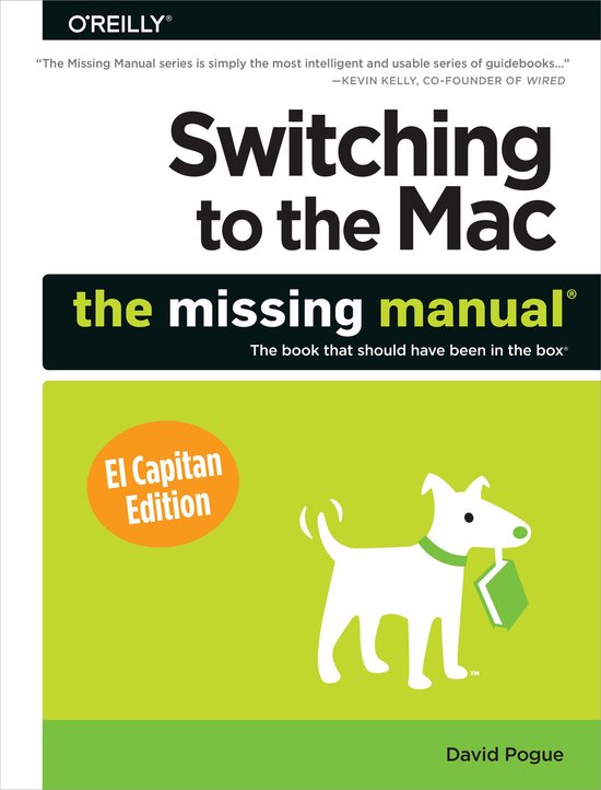 Switching to the Mac: The Missing Manual, El Capitan Edition - cover