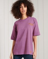 Superdry Dames tshirt Oversized Workwear T-shirt met grafische prints