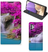 Telefoonhoesje Geschikt voor Samsung Galaxy A32 5G Wallet Bookcase Waterval