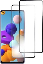 MMOBIEL 2 stuks Glazen Screenprotector voor Samsung Galaxy A21S A217 6.5 inch 2020 - Tempered Gehard Glas - Inclusief Cleaning Set