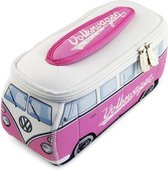 toilettas Volkswagen VW bus T2 (Bulli) - Small - kleur : roze