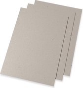 Carton gris - feuilles d'insertion de 1,0 mm d'épaisseur format A3 par 100 pièces