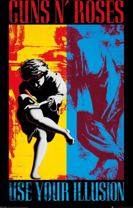 GBeye Guns N Roses Illusion Poster 61 x 91,5 cm