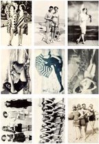 KP0031 Vintage Toppers A4 Bathing Beauties (5 stuks)
