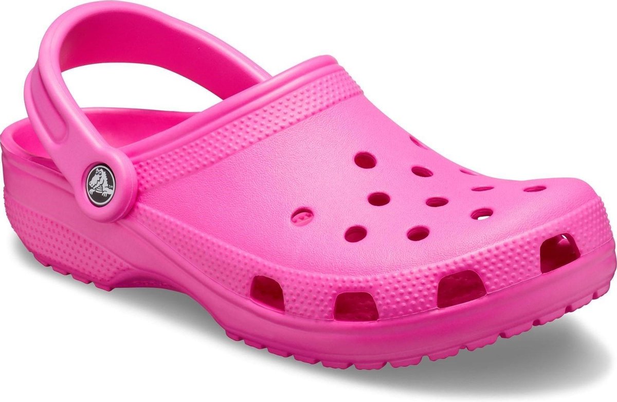 Crocs Dames/dames Klassieker Klomp (Elektrisch Roze)