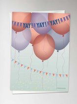 ViSSEVASSE Yay Yay Yay - Greeting Card - XS