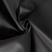 Glim® - Kunstleer stof - Skai leer - Op rol - Stof per meter - Faux leather - imitatie leder - 100* 147 - Antraciet