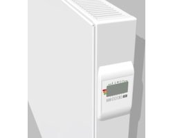 Vasco E panel h rb elektrische Design radiator 60x60cm 750watt Staal Traffic White