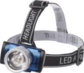 LED Hoofdlamp - Aigi Scylo - Waterdicht - 50 Meter - Kantelbaar - 1 LED - 1.6W - Zwart | Vervangt 7W - BES LED