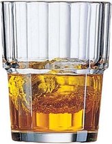 Norvege Tumbler set - Waterglazen - Drinkglazen - Luxe Whiskeyglazen - 16cl - 6 stuks