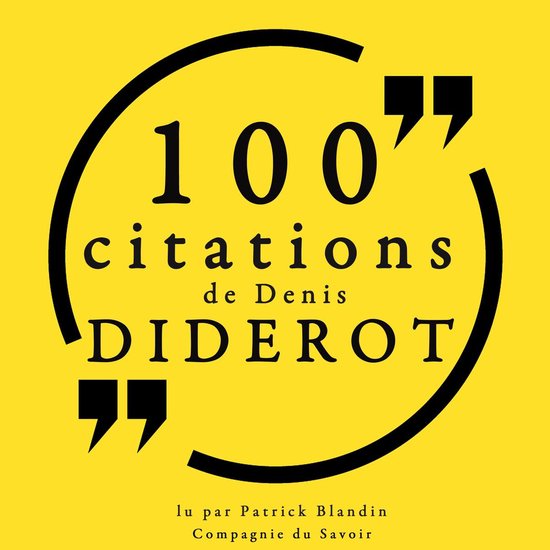 100 citations de Denis Diderot - cover