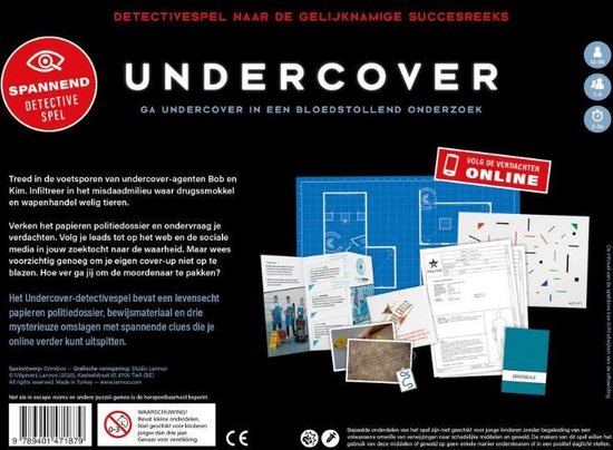Undercover - Detective Spel - Crimibox