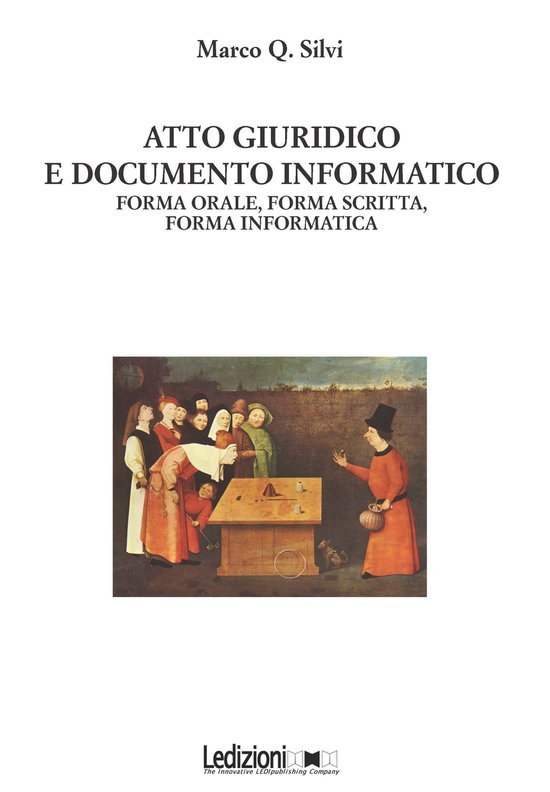Atto giuridico e documento informatico - cover