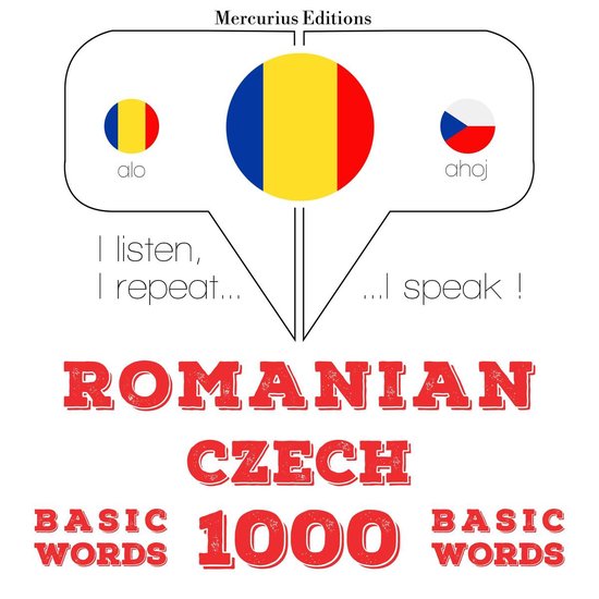 Cehă - Română: 1000 de cuvinte de bază - cover