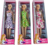 Eddy Toys Modepop Casual Groen 35 Cm