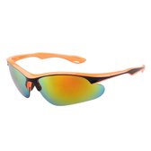 IZZLE Zonnebril Heren 3120 - UV400 bescherming - Oranje montuur/Gekleurd glas