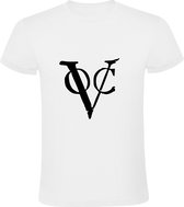 VOC Heren t-shirt | verenigde oostindische compagnie | gouden eeuw | scheepvaart | marine | nederland | geschiedenis | kado | Wit