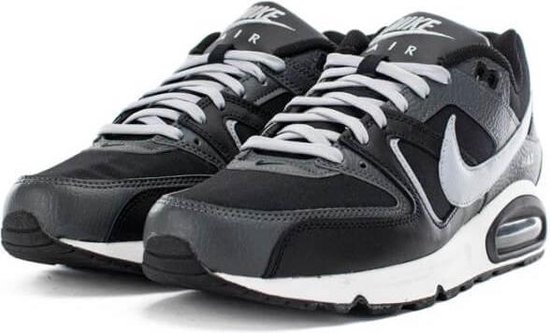 Actief ventilator Veeg Nike Air Max Command Leather Sneaker - Zwart/Grijs - maat 41 | bol.com