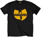 WuTang Clan Kinder Tshirt -Kids tm 4 jaar- Logo Zwart