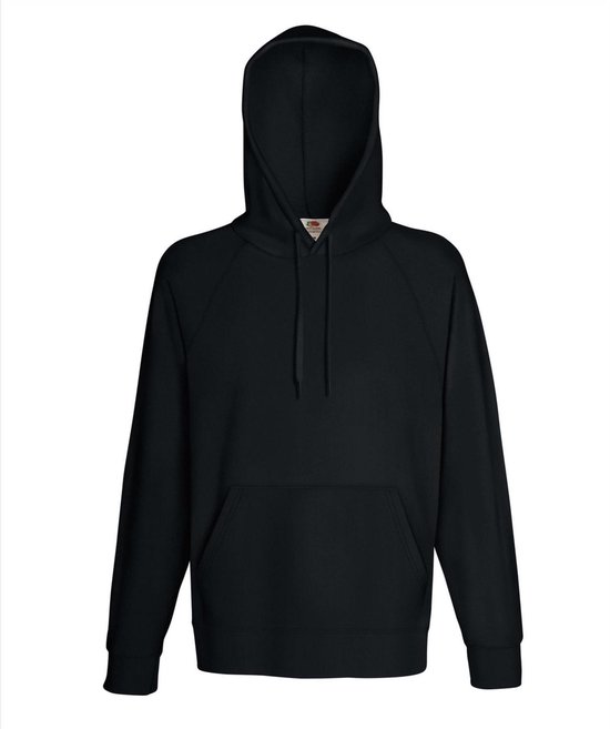 Hoorzitting Logisch verkoper Zwarte hoodie / sweater met capuchon - heren - raglan - basics - hooded  sweatshirts M... | bol.com