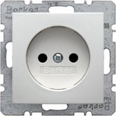 Berker B.1 B.3 B.7 wandcontactdoos enkel wit mat