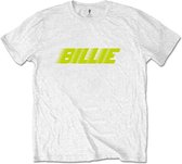 Billie Eilish Heren Tshirt -XL- Racer Logo Wit